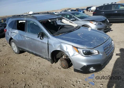 2017 Subaru Outback 2.5I Premium из США, поврежденный, VIN 4S4BSAFC0H3428862